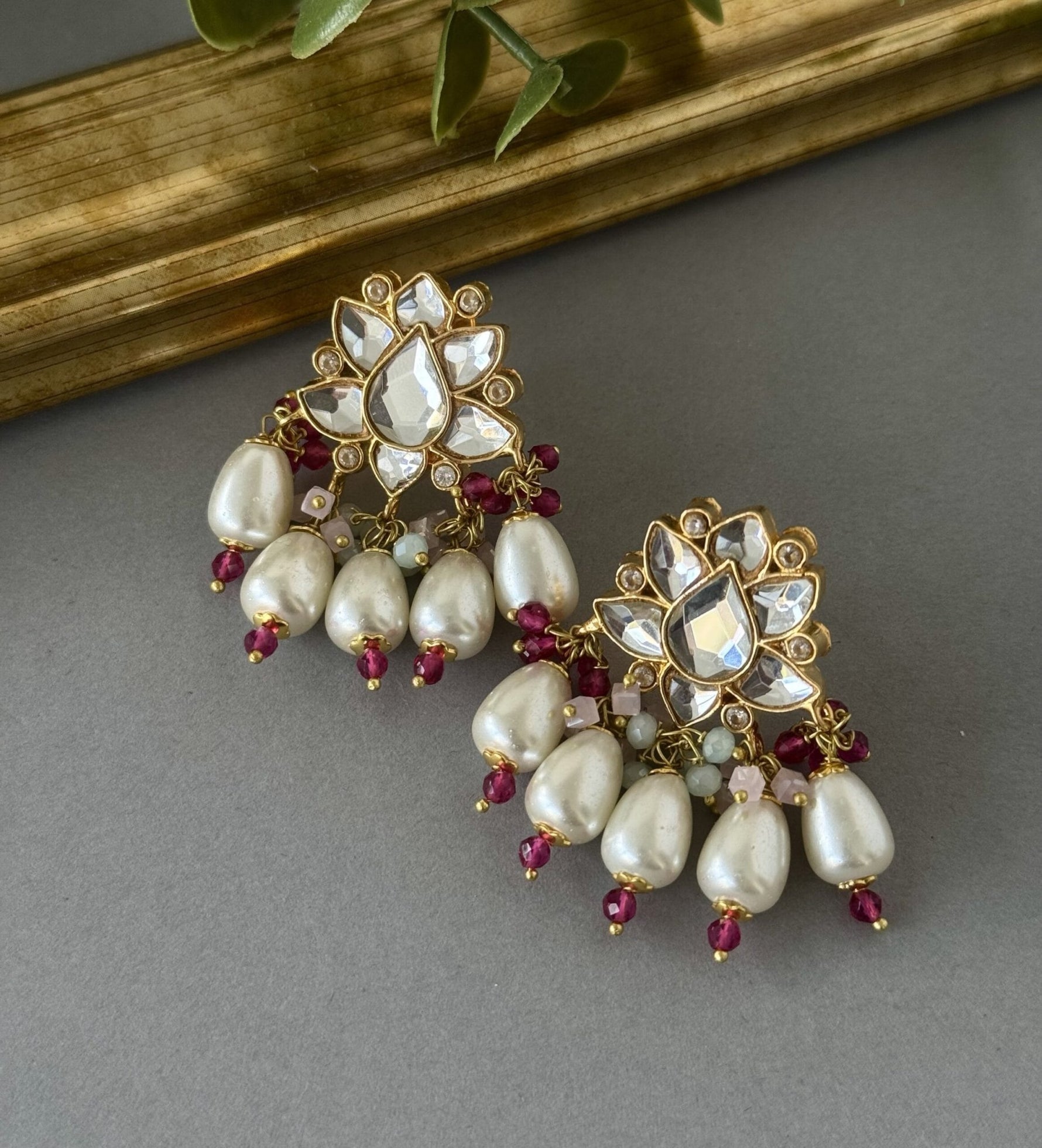 ’25 Kundan Tops - nk collection