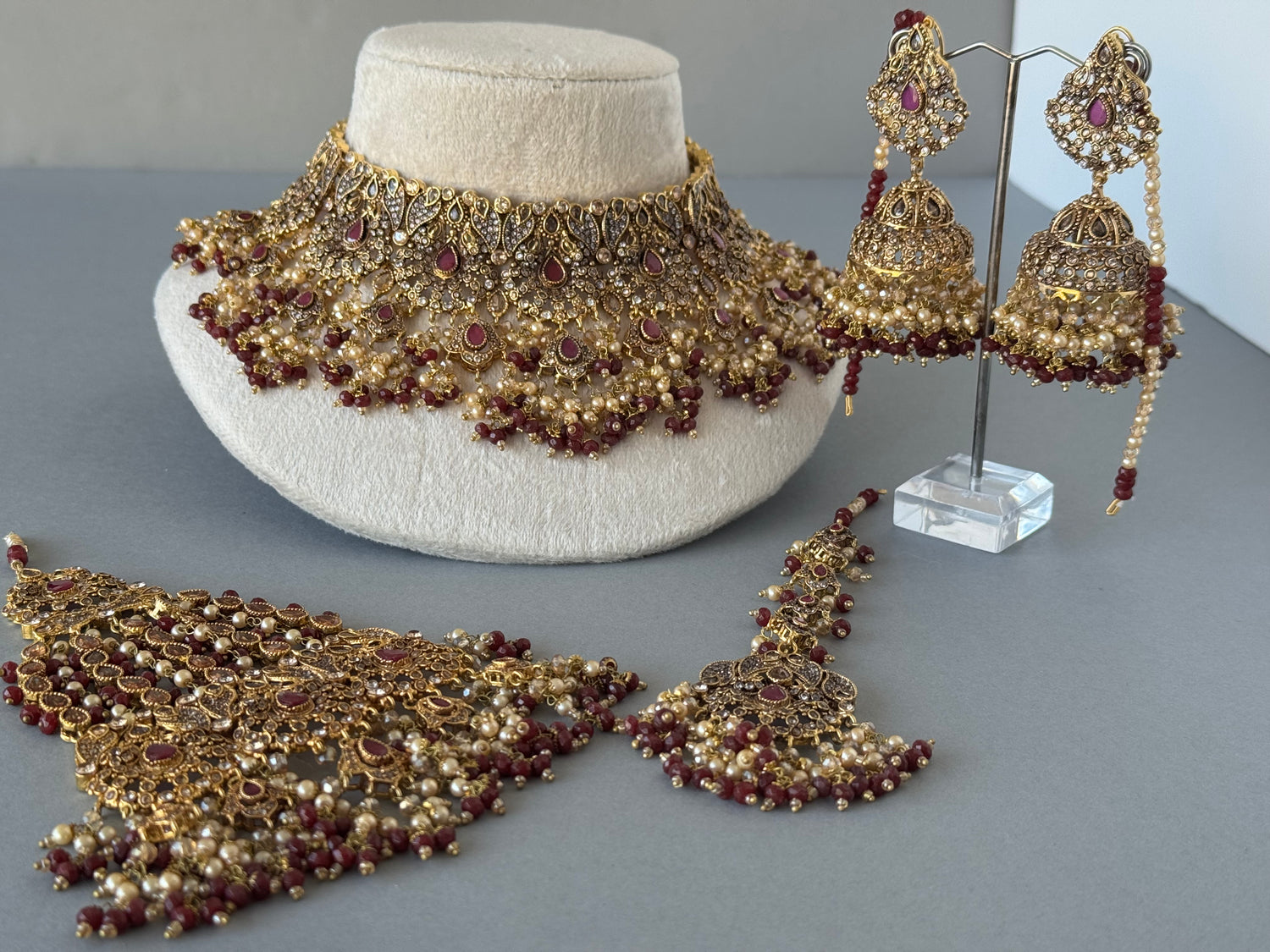 Ruby Cut Bridal Set