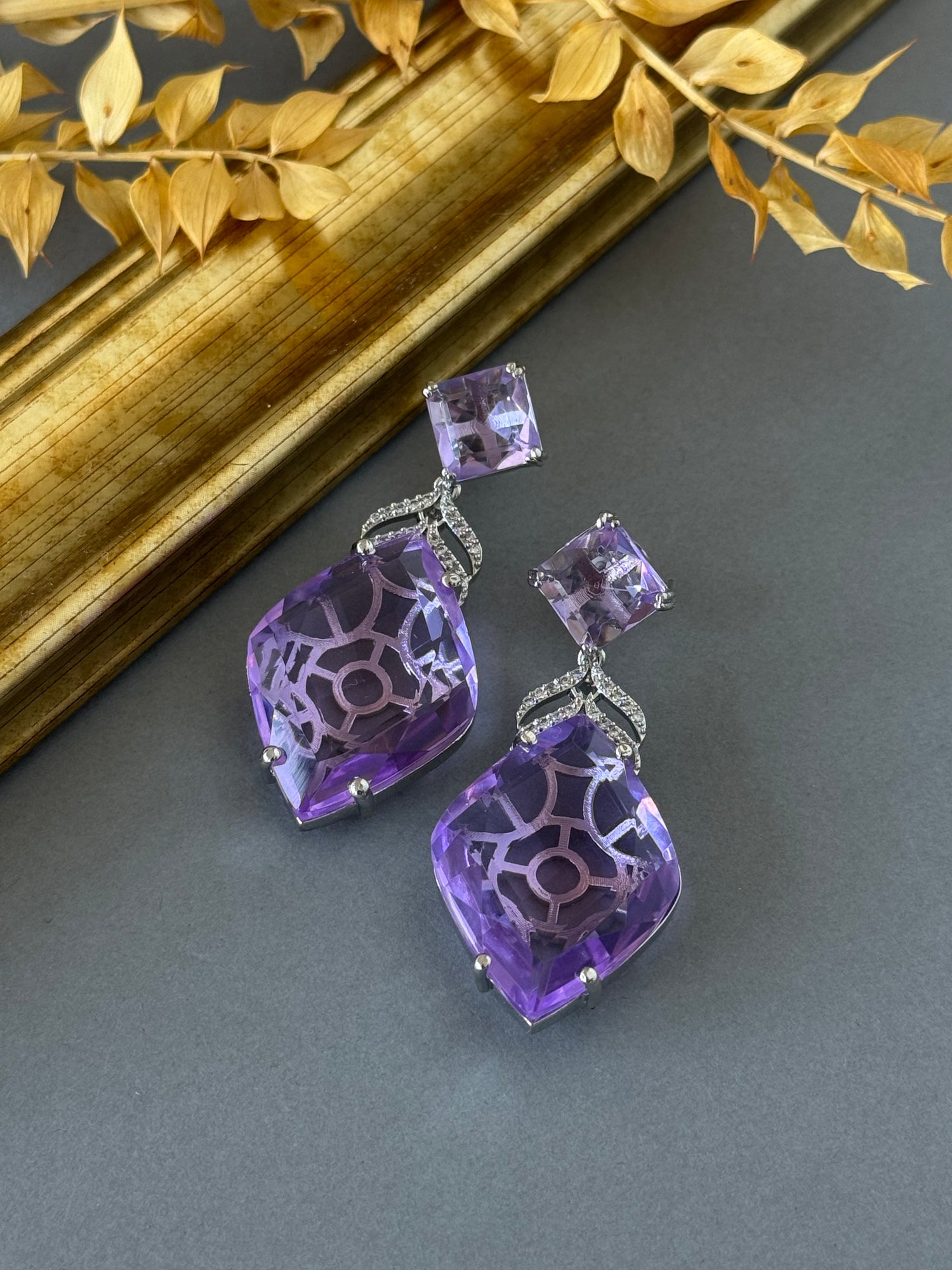 Silver Lilac Drops