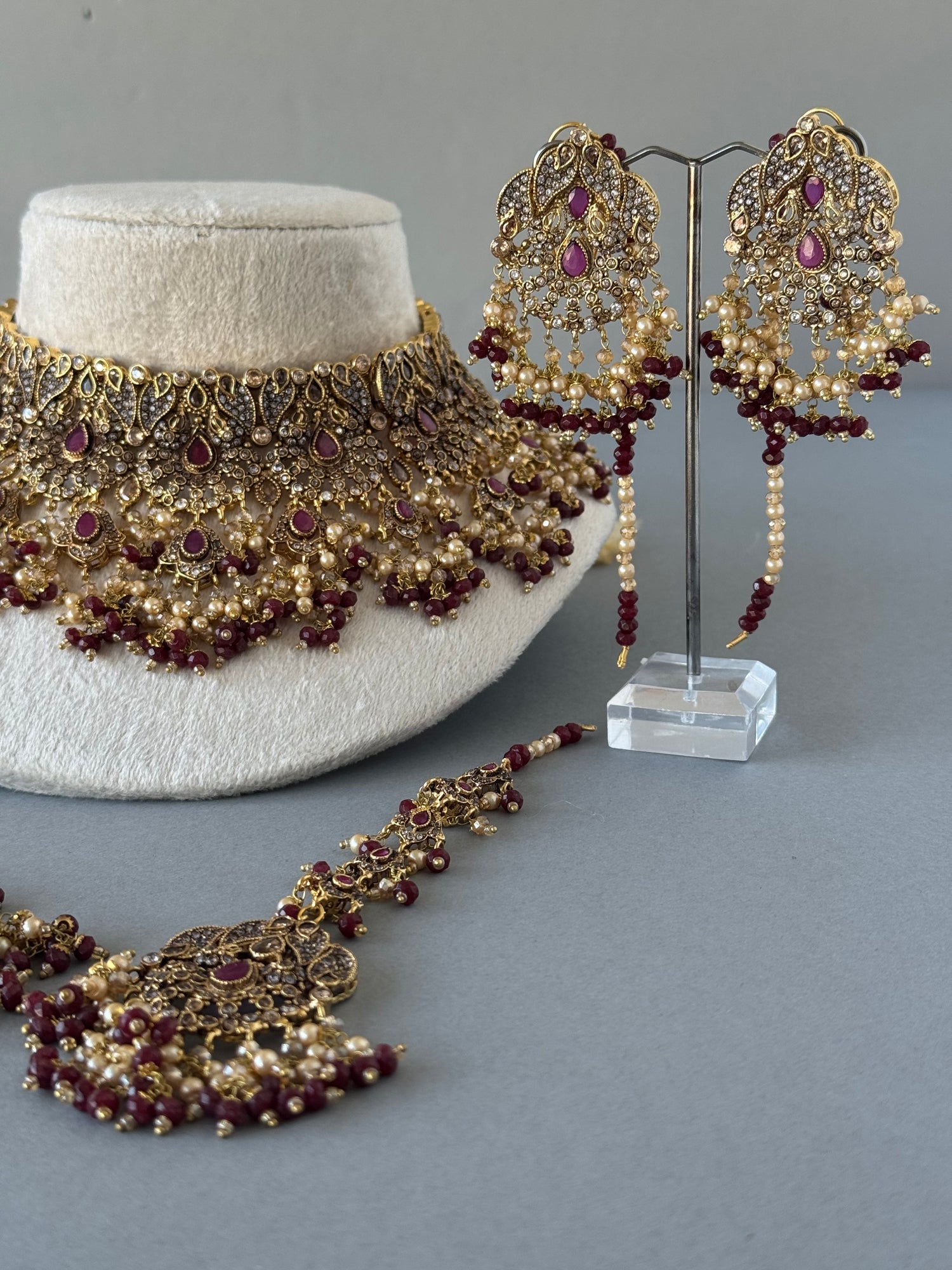 Ruby Cut Bridal Set