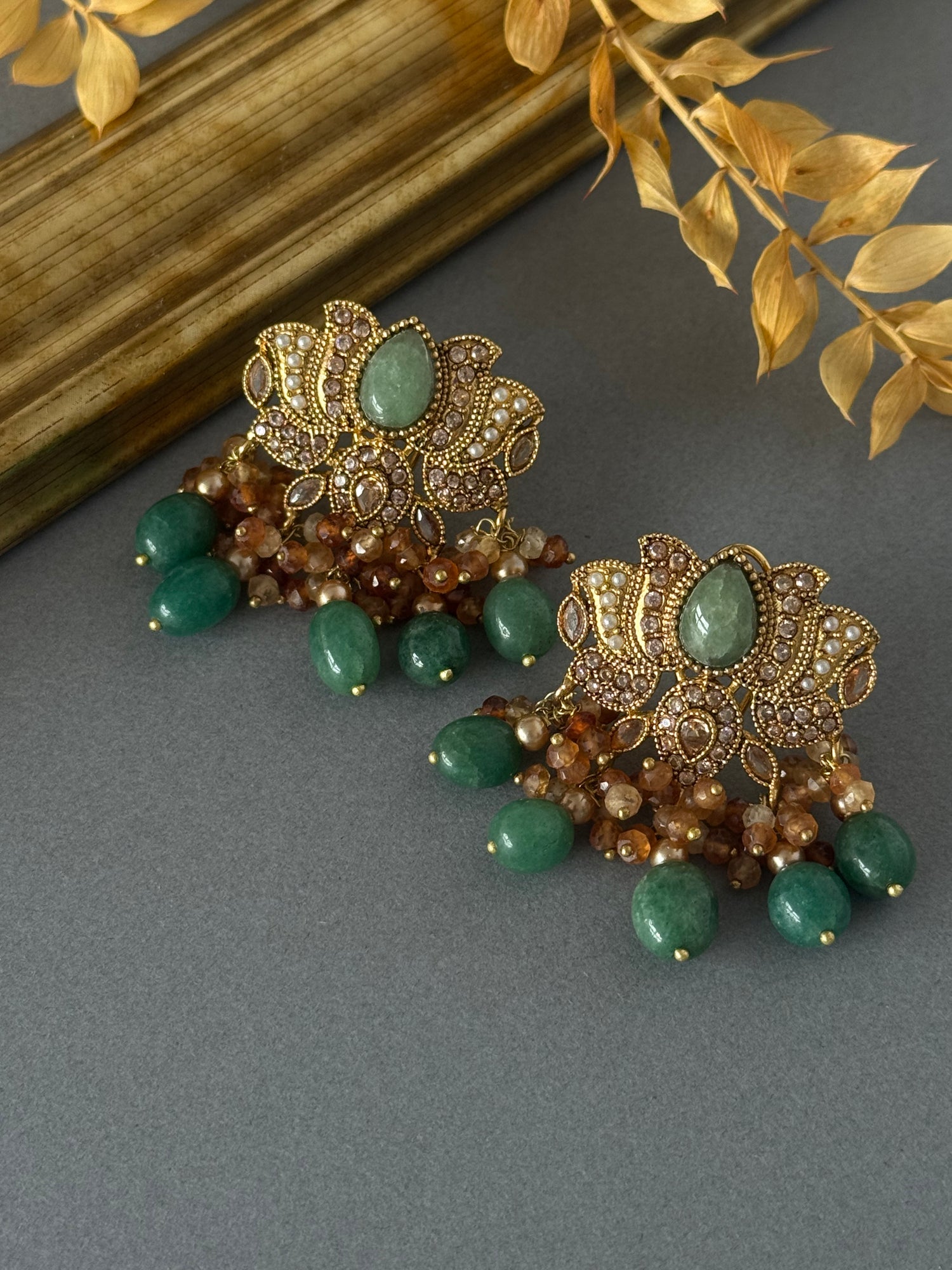 Lilly Tops Stud - Green