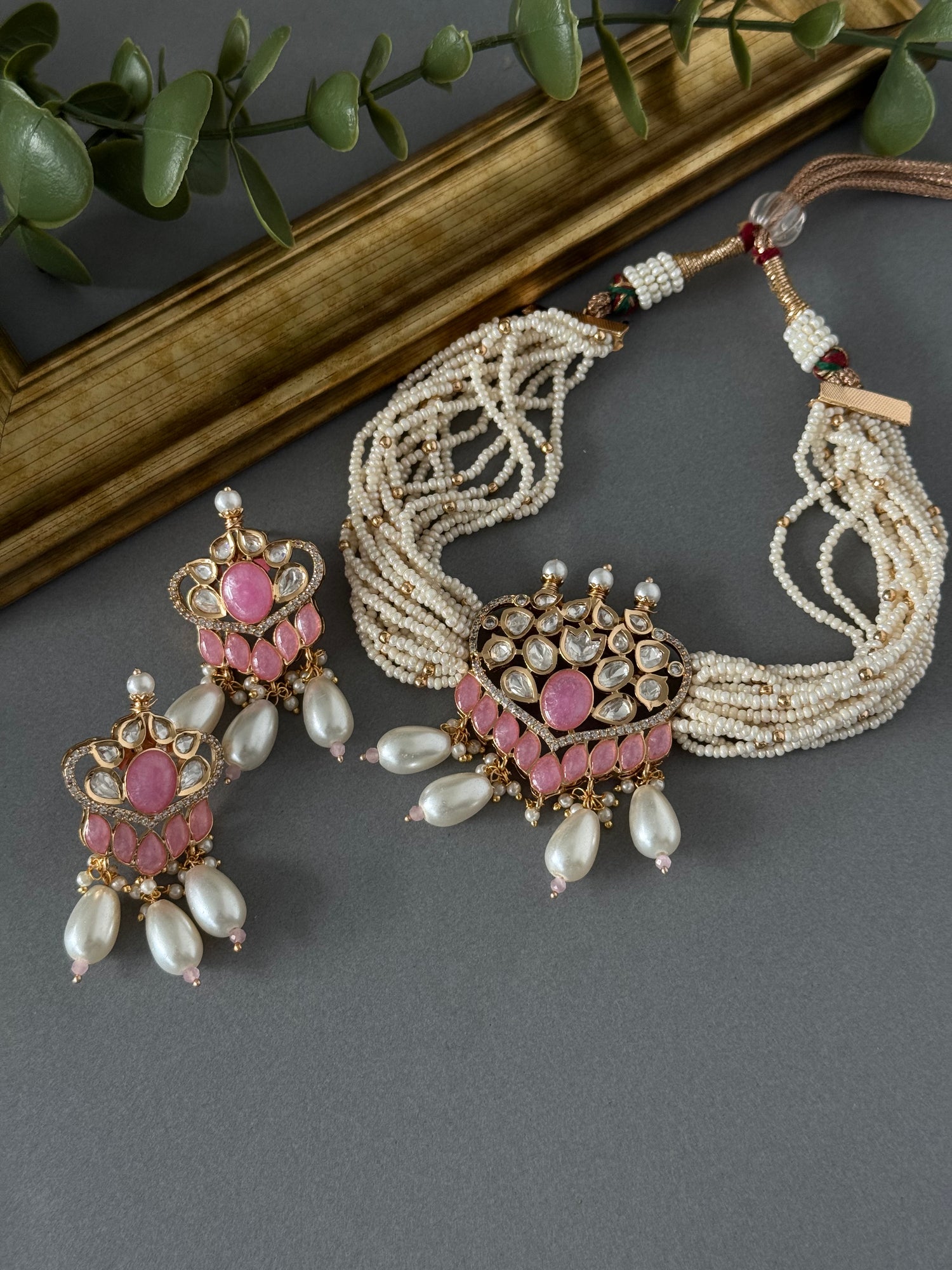 'Pretty In Pink' Choker Set