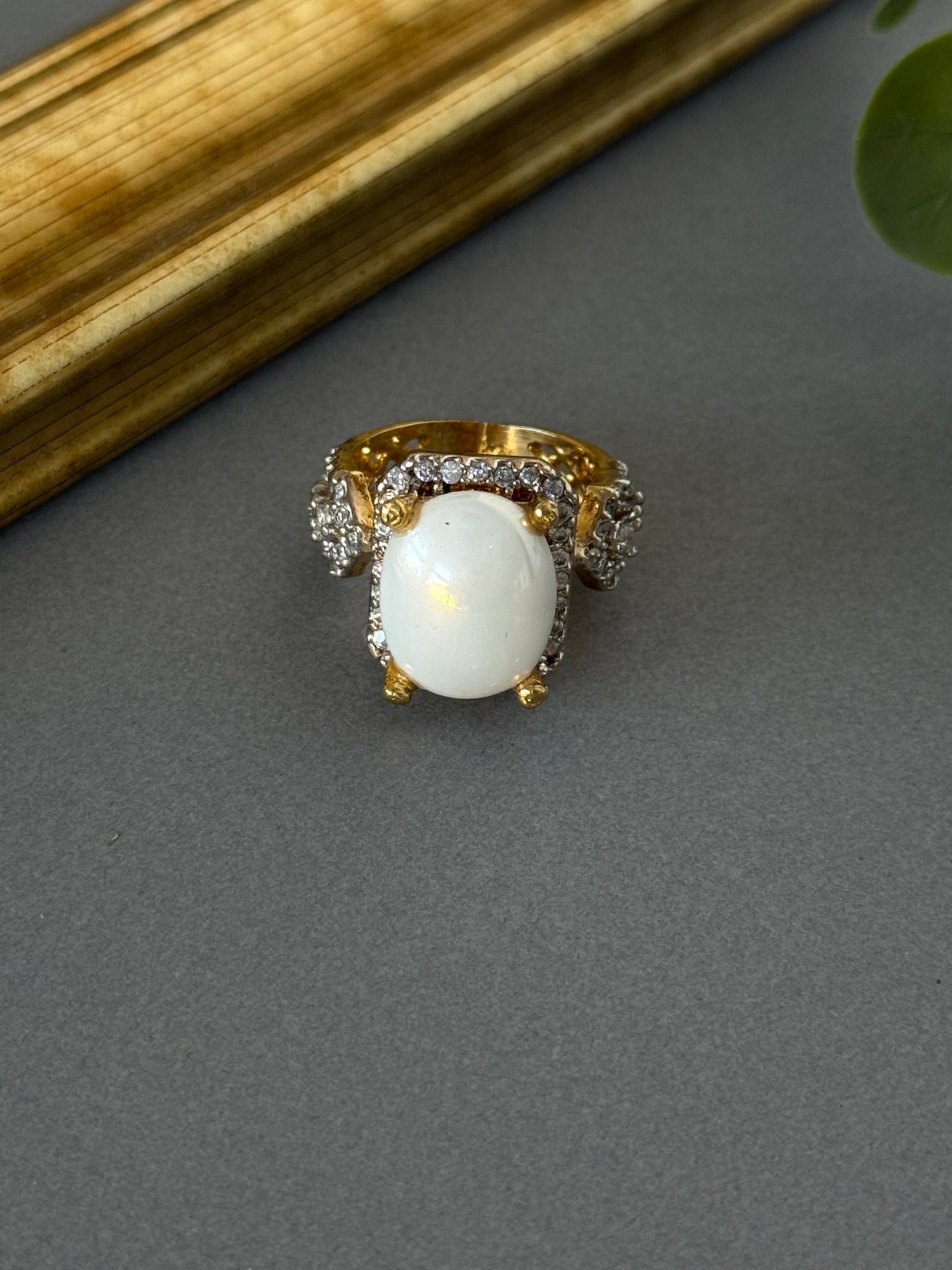 Pearl Statement Ring