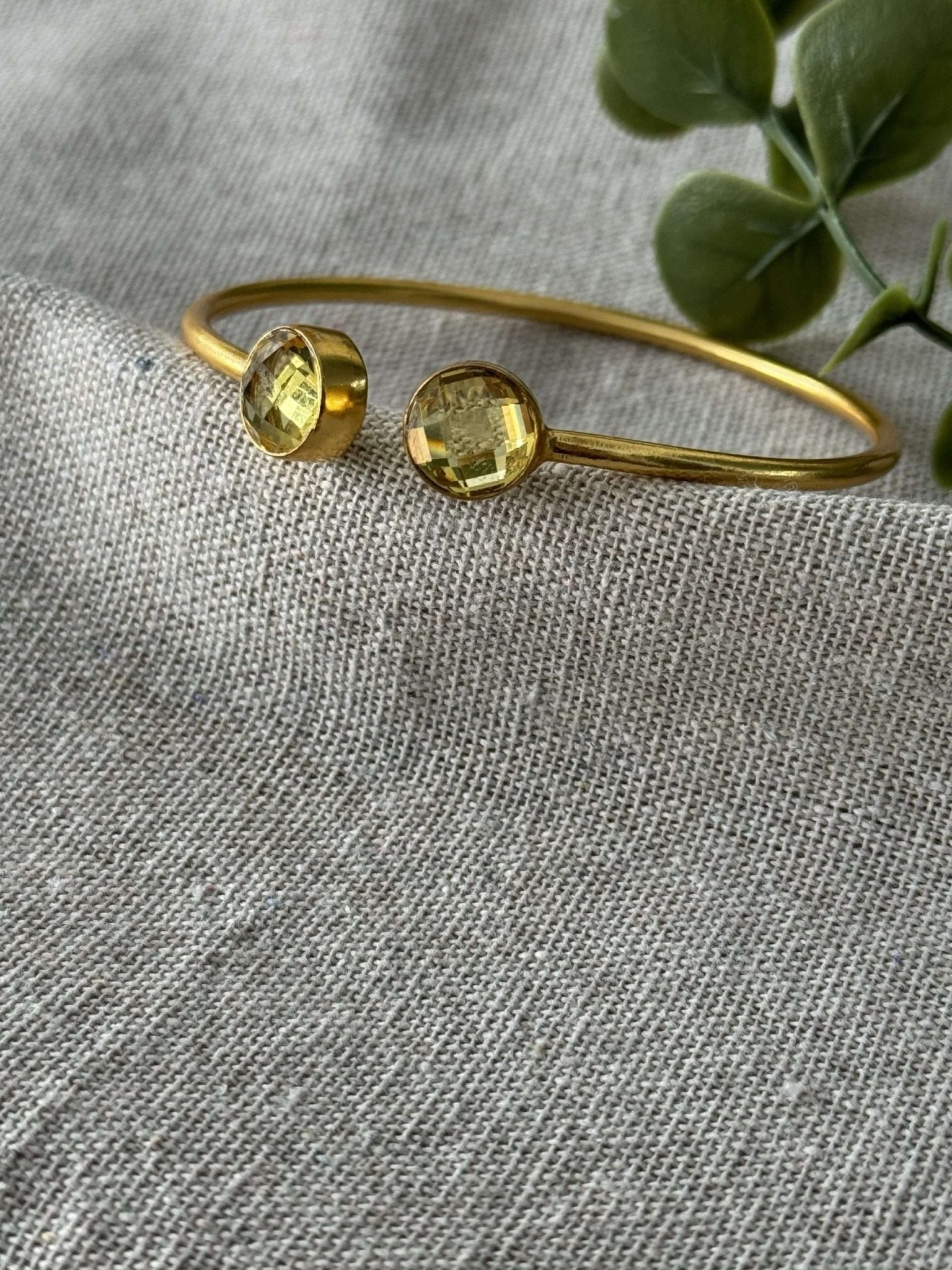 AD Bangle – Yellow - nk collection