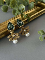Antique Fusion – Green Fan - nk collection
