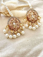 Baroque Pearl Gold Tops Oval - nk collection