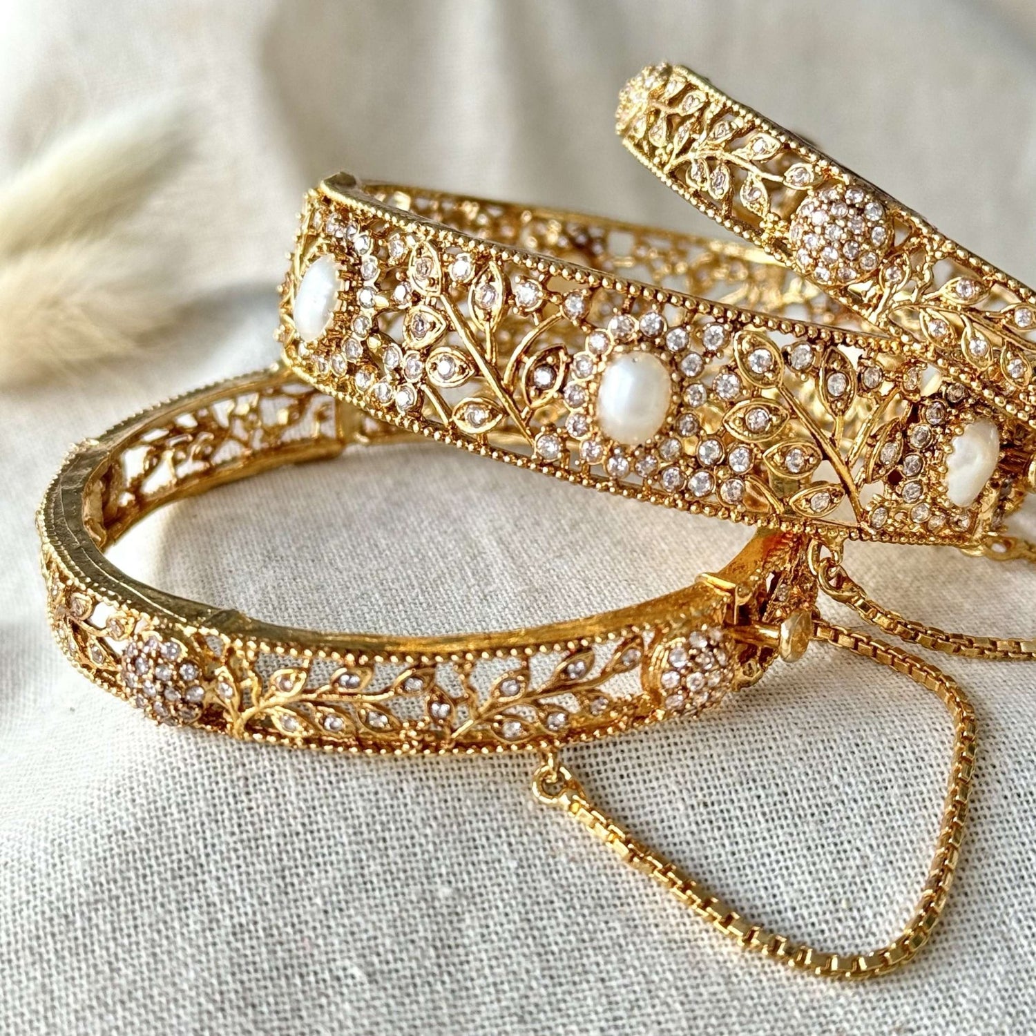 Baroque Pearl Kara Set - nk collection