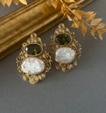 Baroque Swirls - Peridot - nk collection