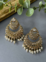 Chandbali – Dull Gold - nk collection