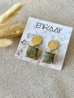 Coin Gem Drop – Labradorite - nk collection