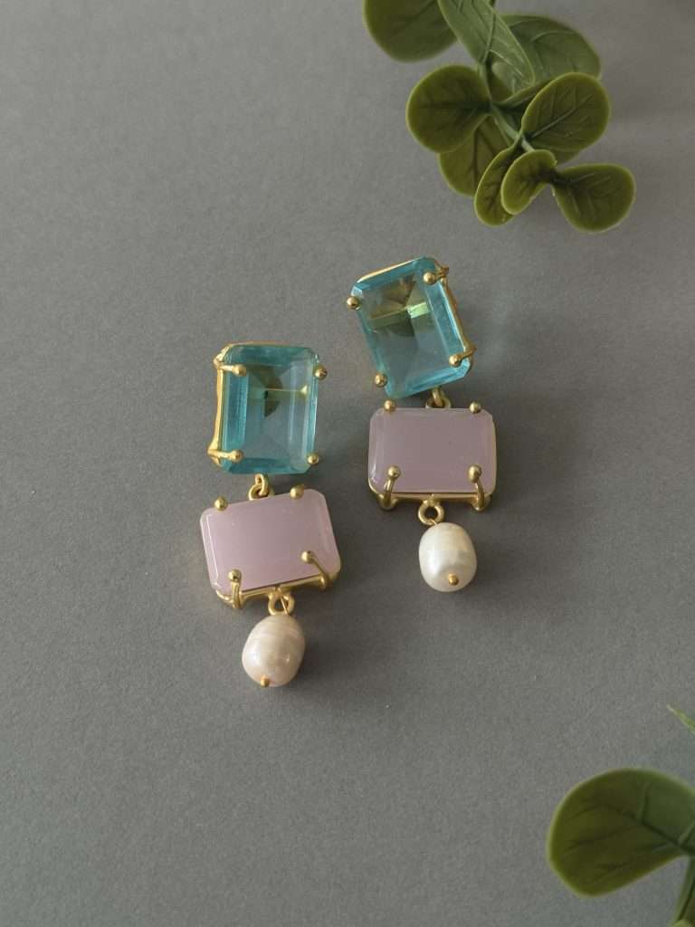 CZ Pastel Earrings - nk collection