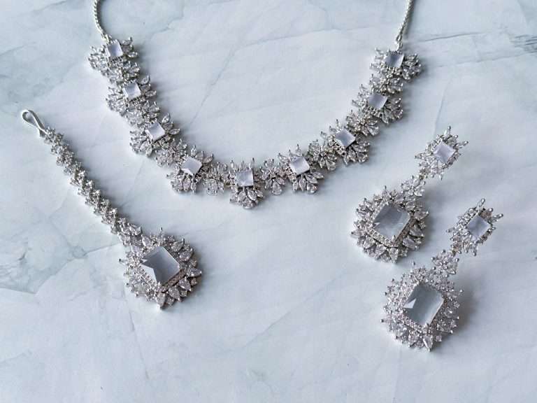 Diamond Look Set – Grey - nk collection