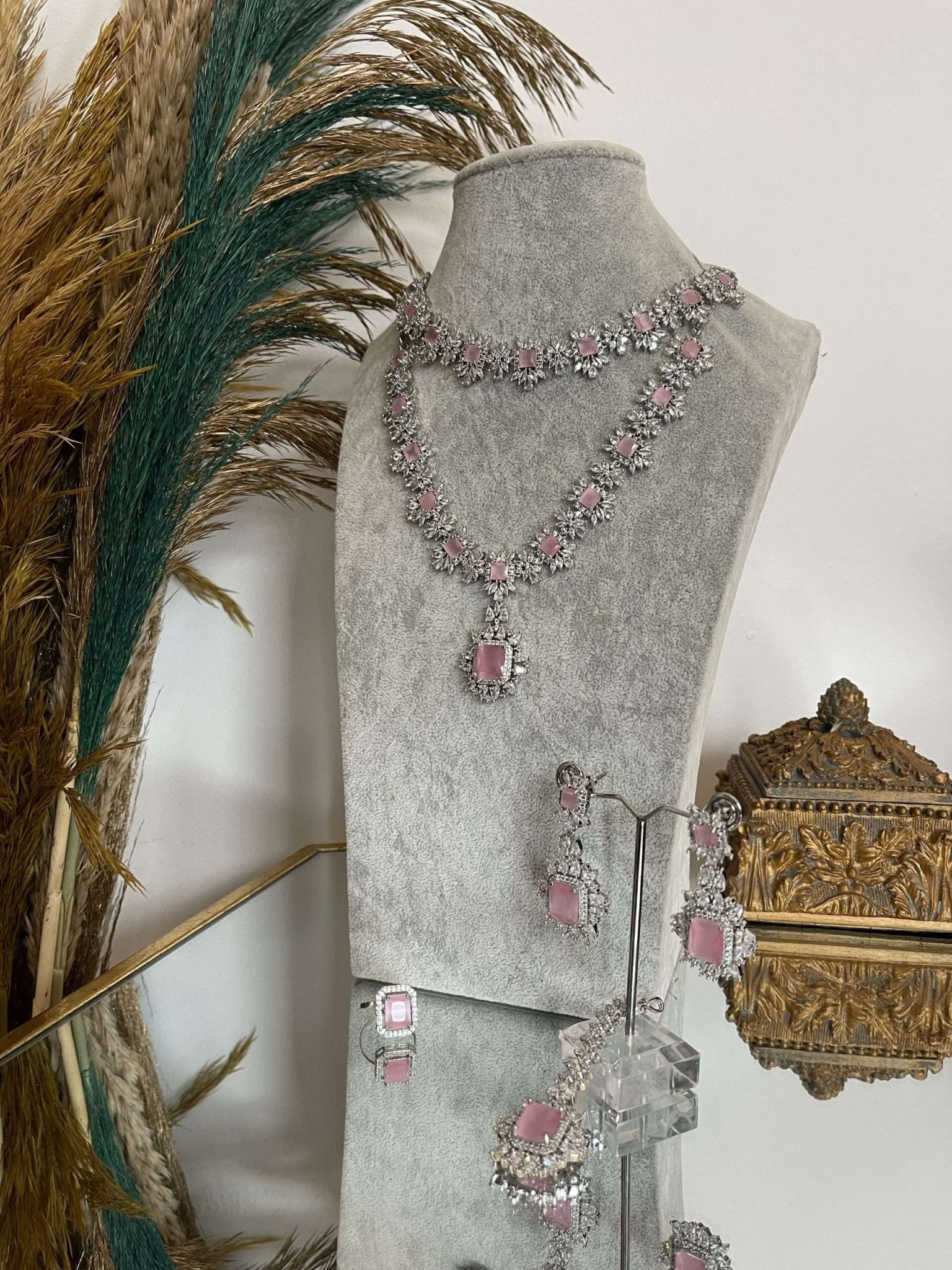 Diamond Look – Silver Pink - nk collection