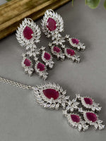 Diamond Pear Droplet – Ruby - nk collection