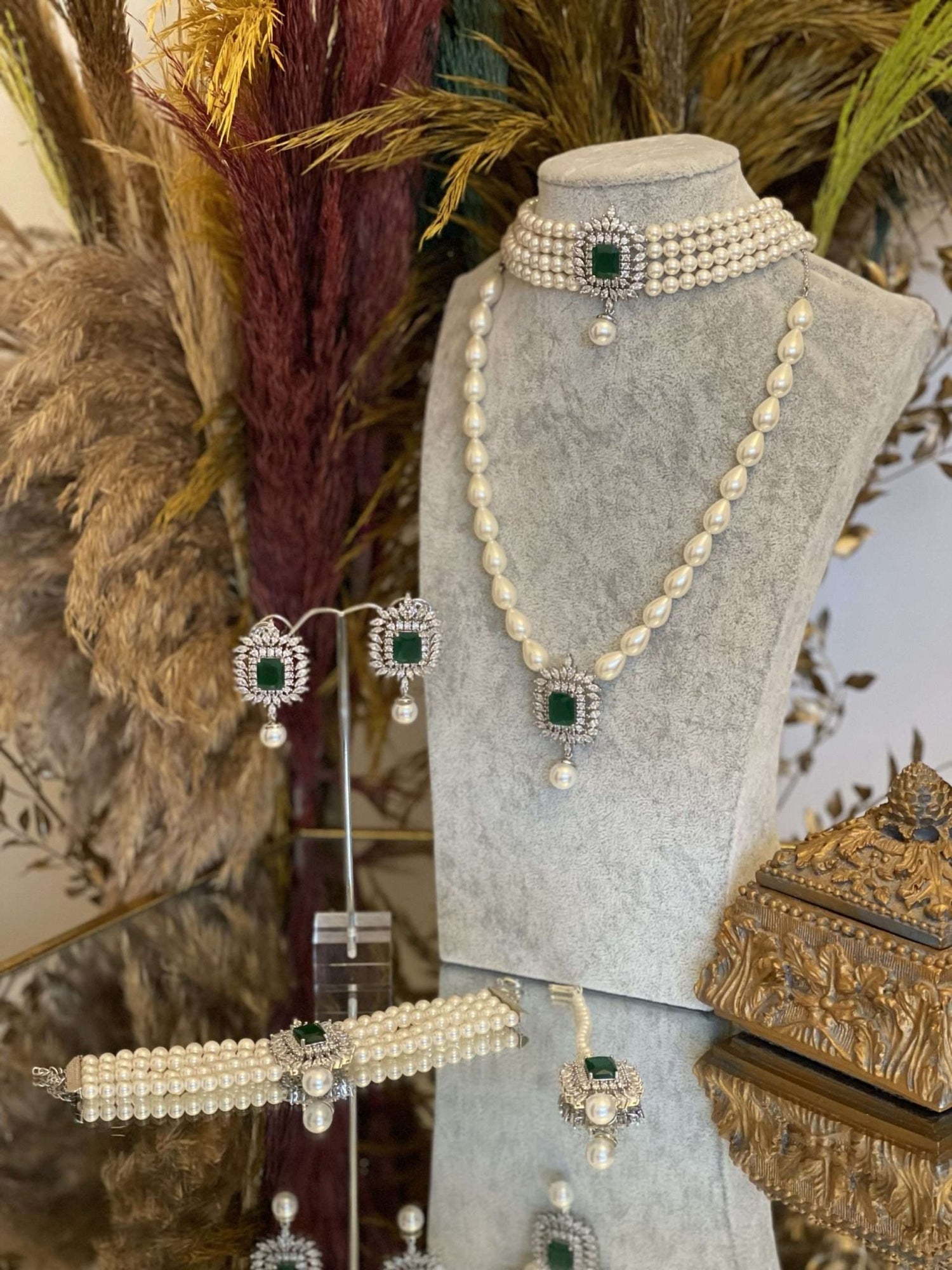 Diamond Pearl - Silver Green - nk collection