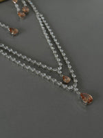 Double Drop Diamond Set - Champagne - nk collection