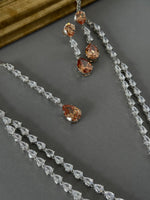 Double Drop Diamond Set - Champagne - nk collection