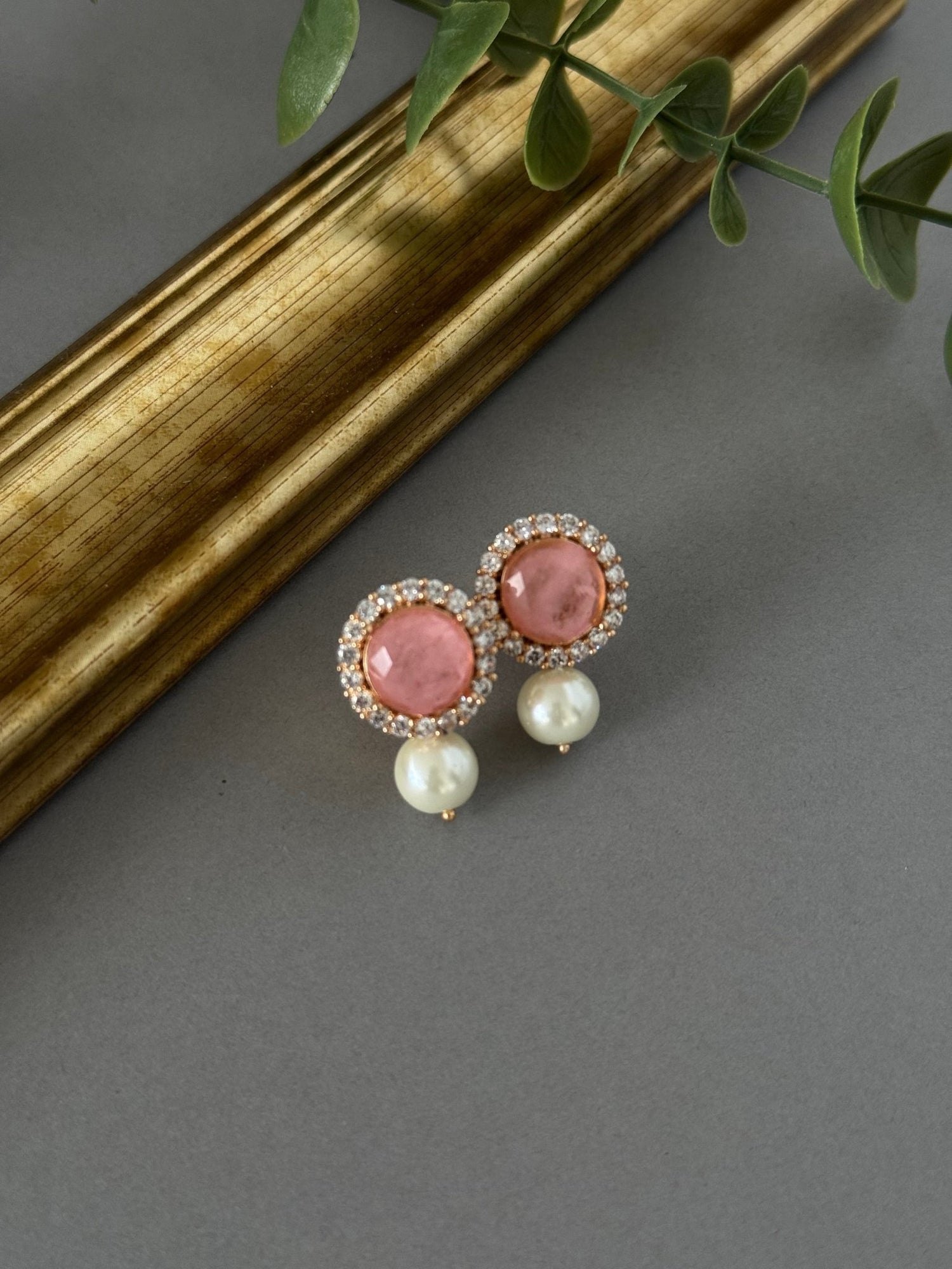 Doublet Delicate Choker - Peach Pink - nk collection