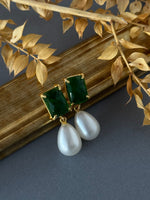Esk Pearl Drop – Green - nk collection