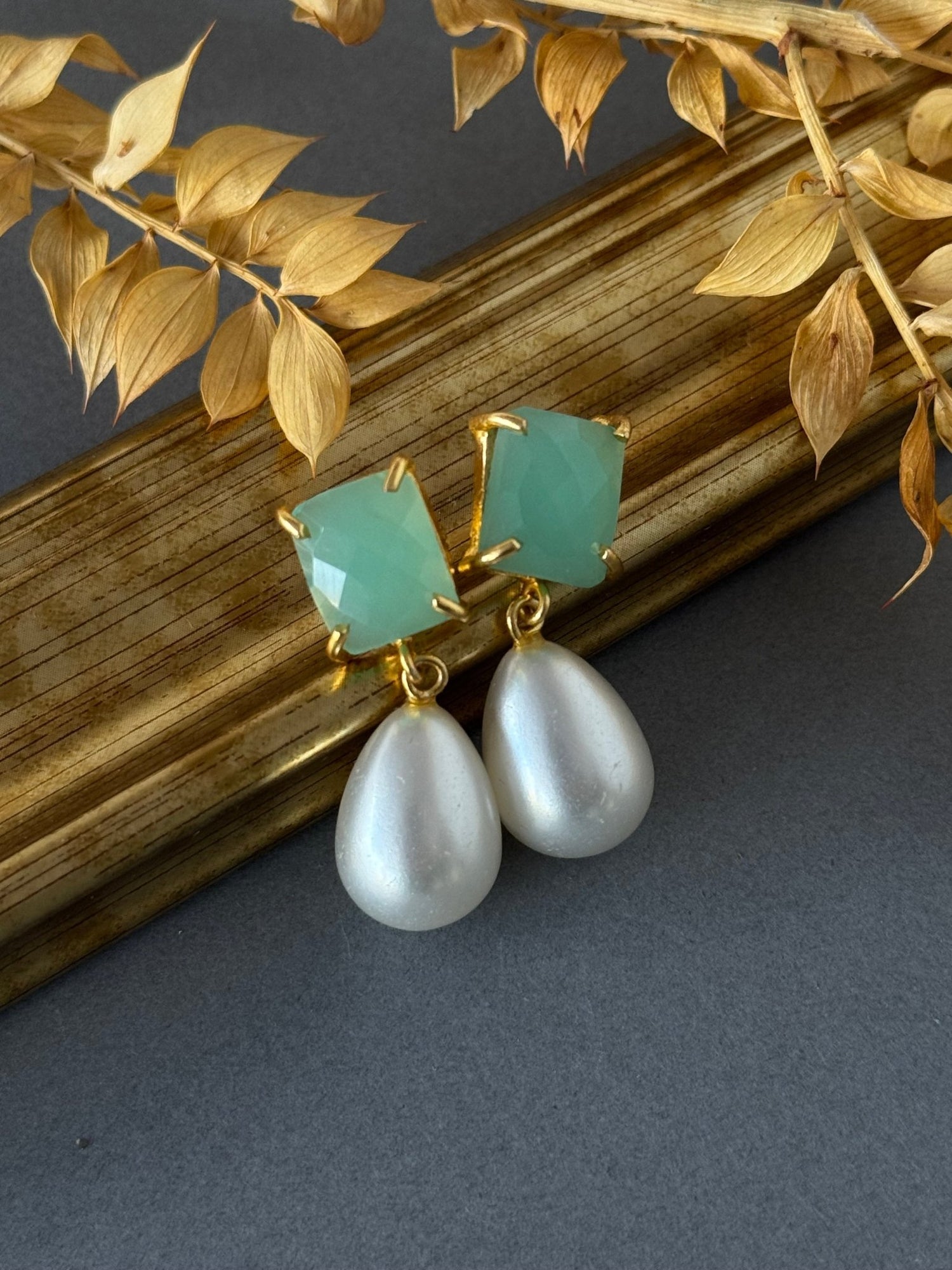 Esk Pearl Drop – Mint - nk collection