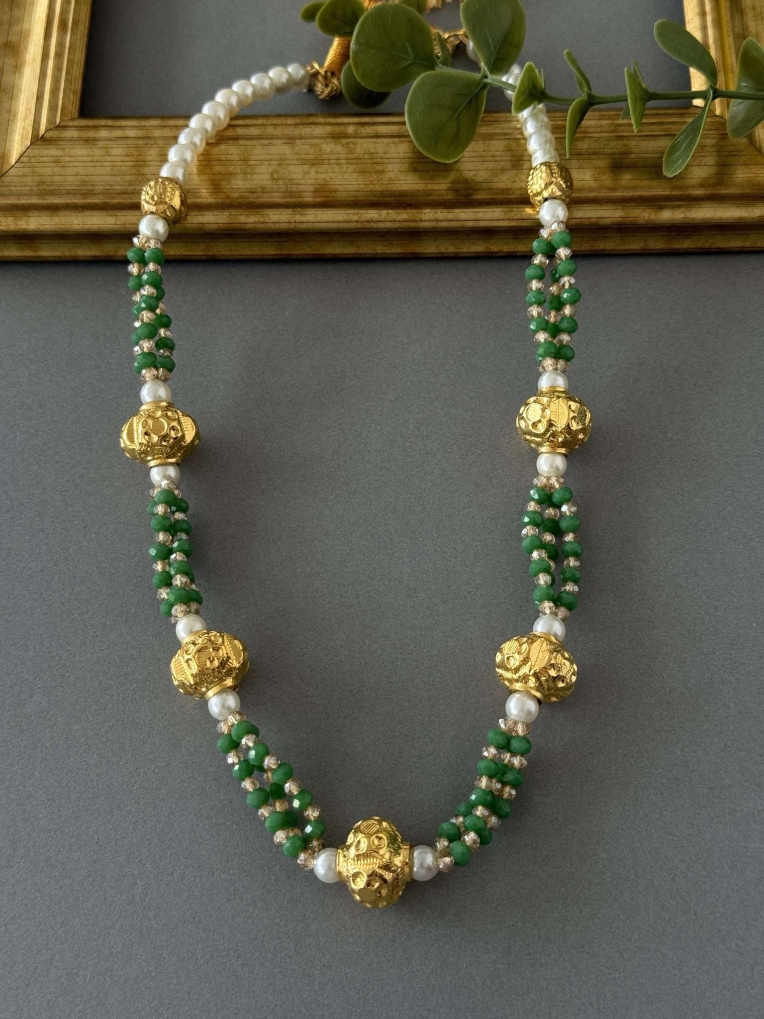 Green Necklace - nk collection
