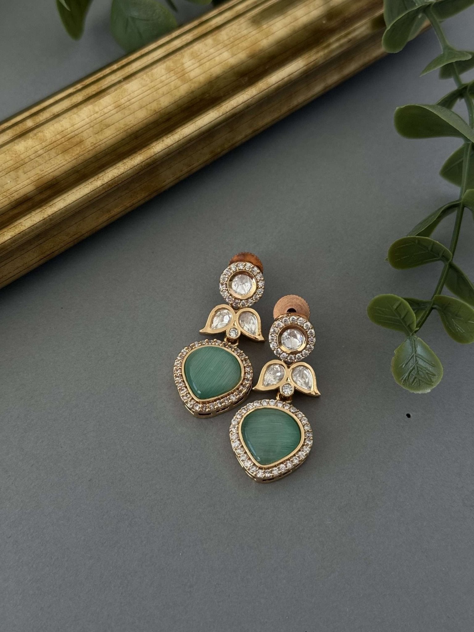 Heart Drop – Mint - nk collection