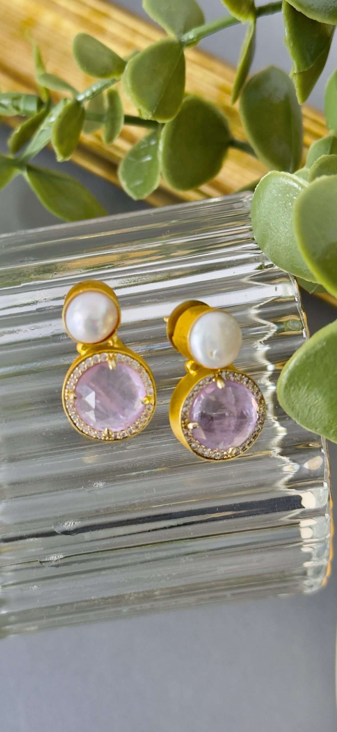 Lilac Round Drops