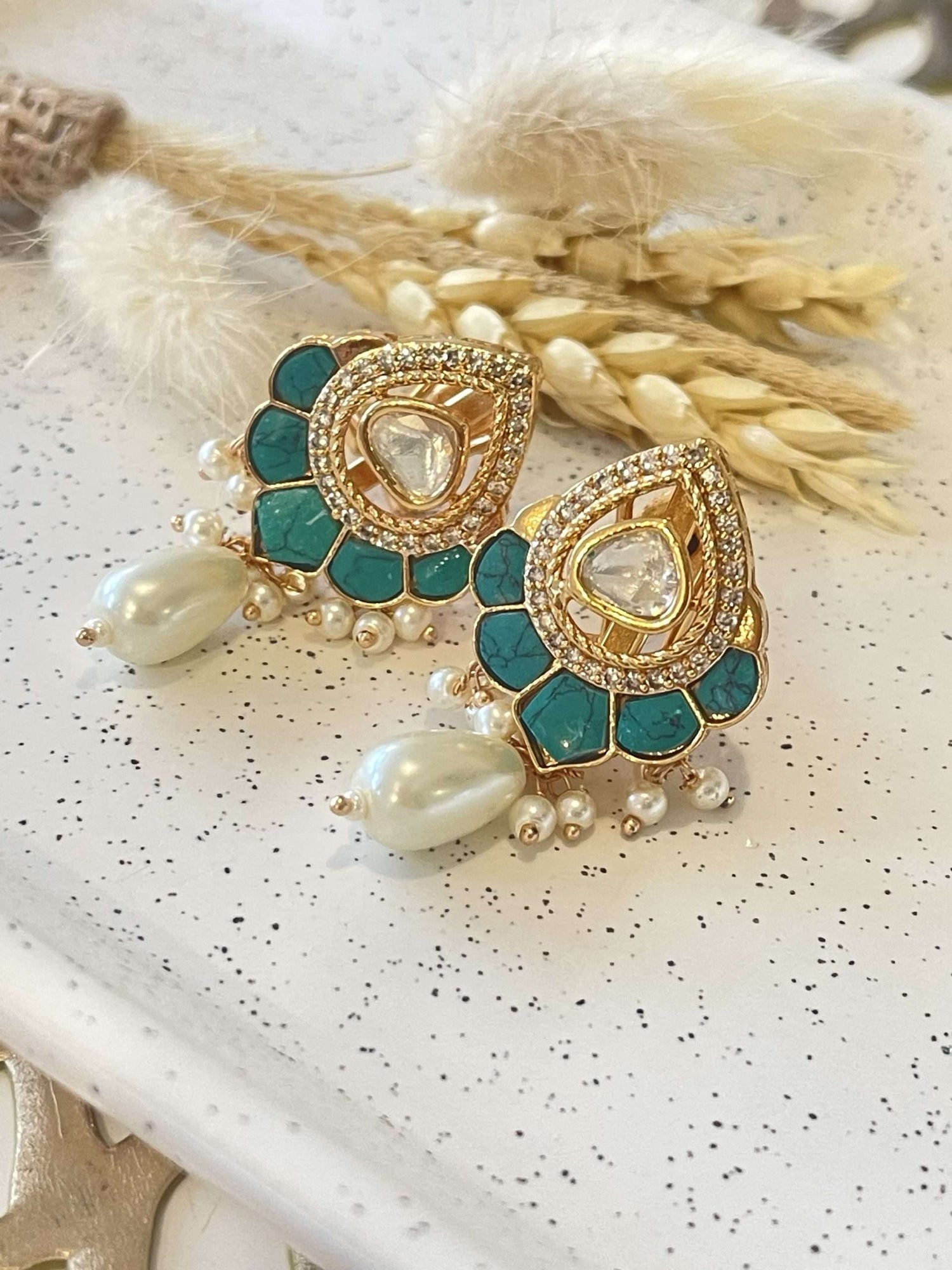 Pear Tops – Feroza Turquoise