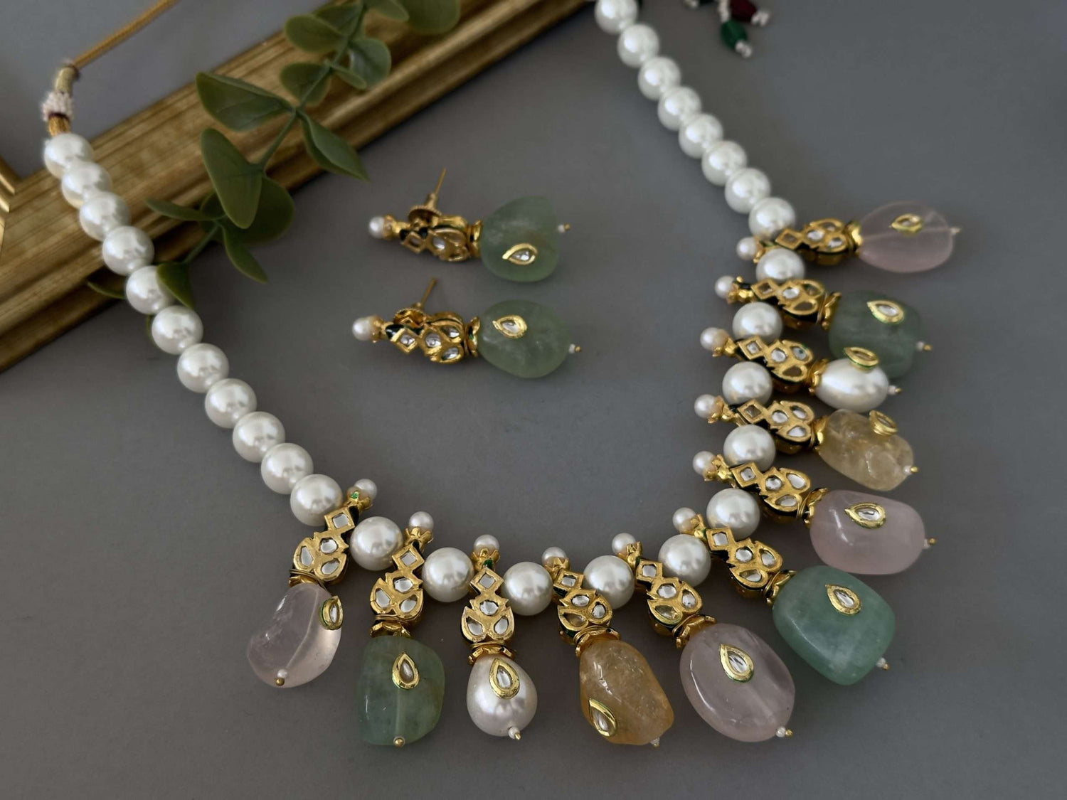 Pastel Drop Necklace