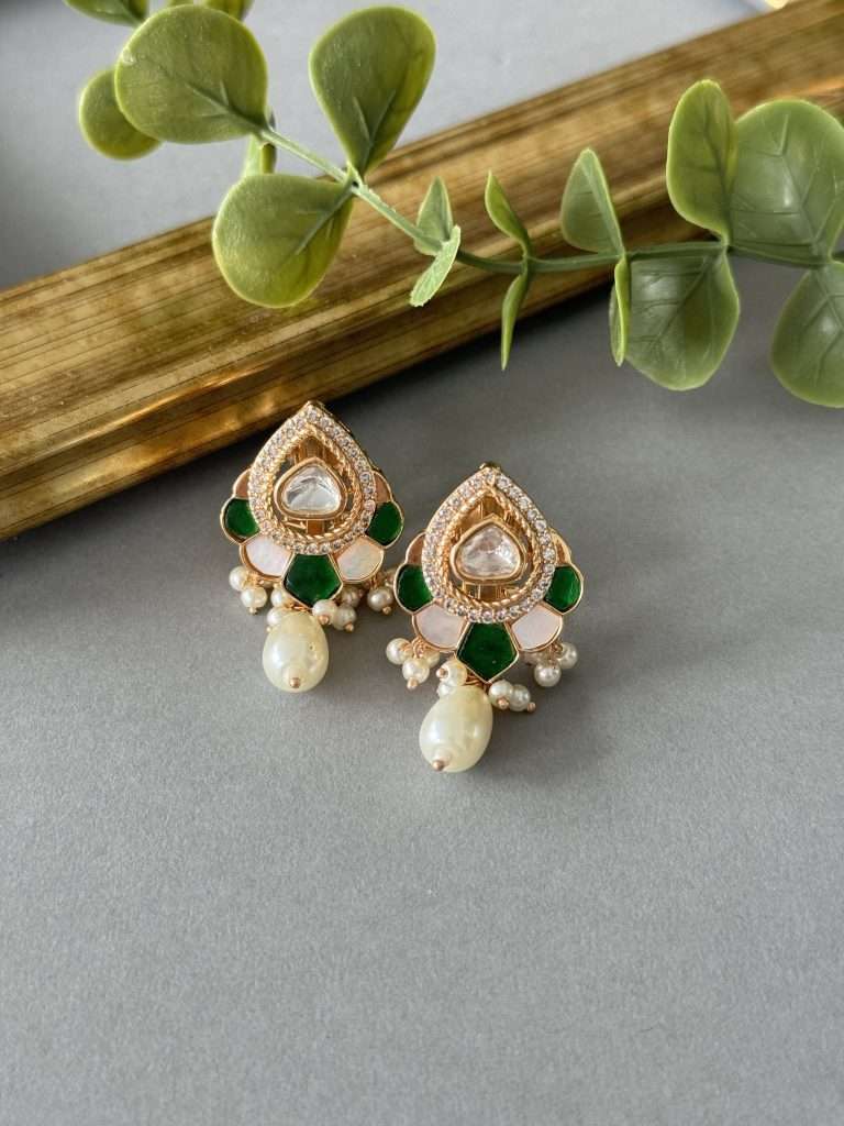 Pear Tops – MOP & Emerald