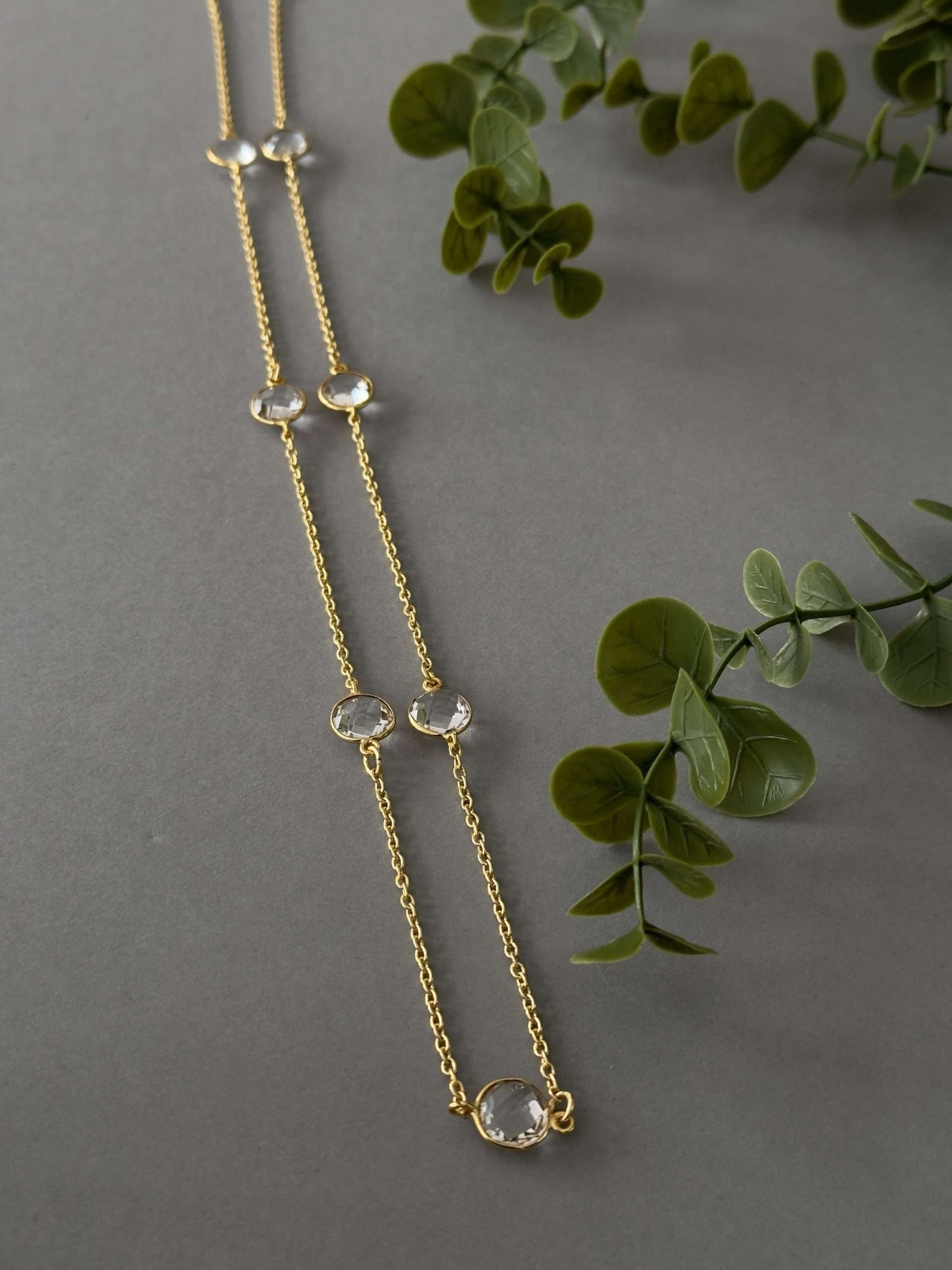 ESK – Hydro Quartz Long Necklace