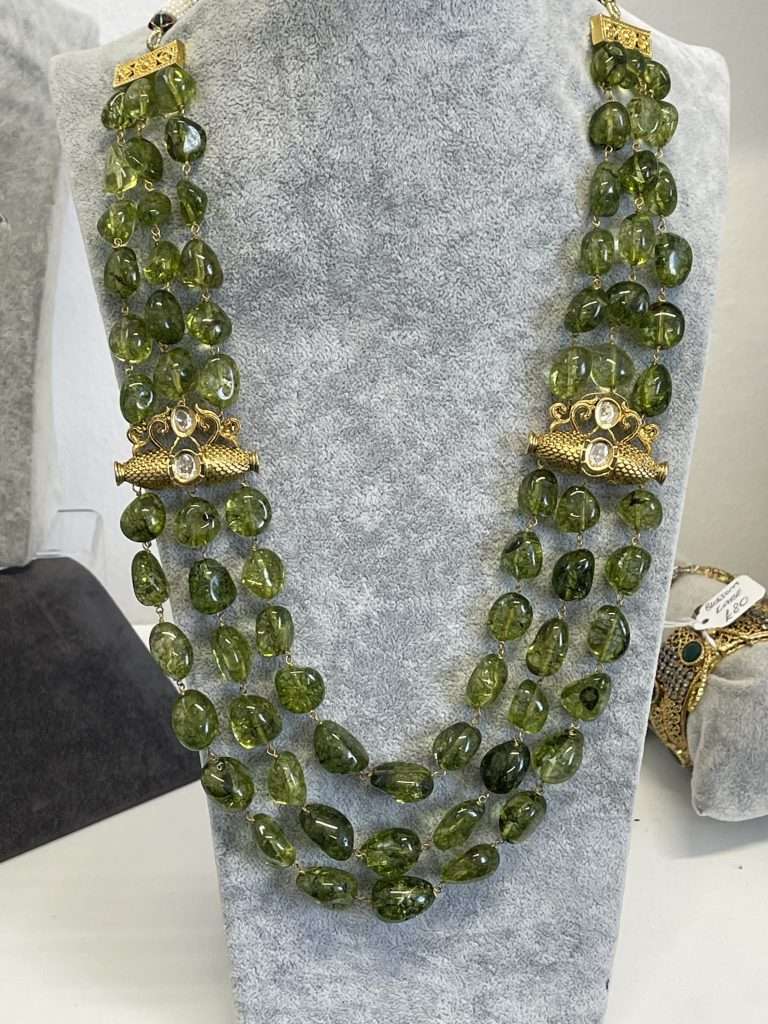 Ex – Sample Beaded Statement Necklace