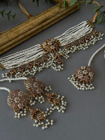 Jadau Pearl - Choker Set - nk collection