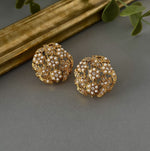 Jadau Pearl Zircon Tops - nk collection