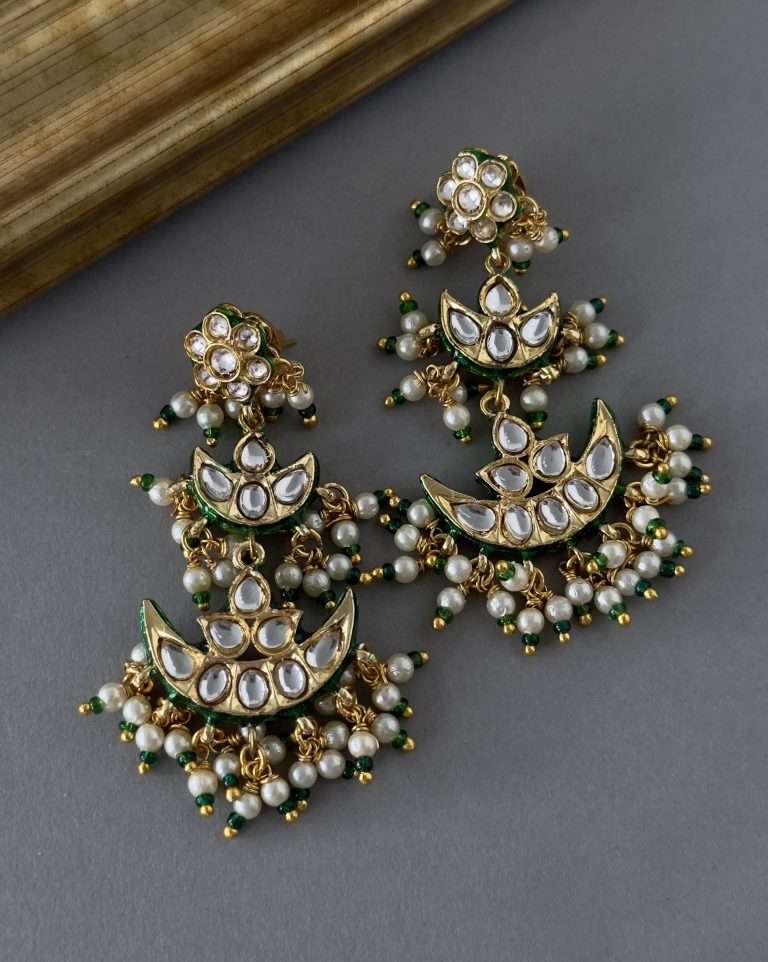 Kundan Meena Choker Set - nk collection