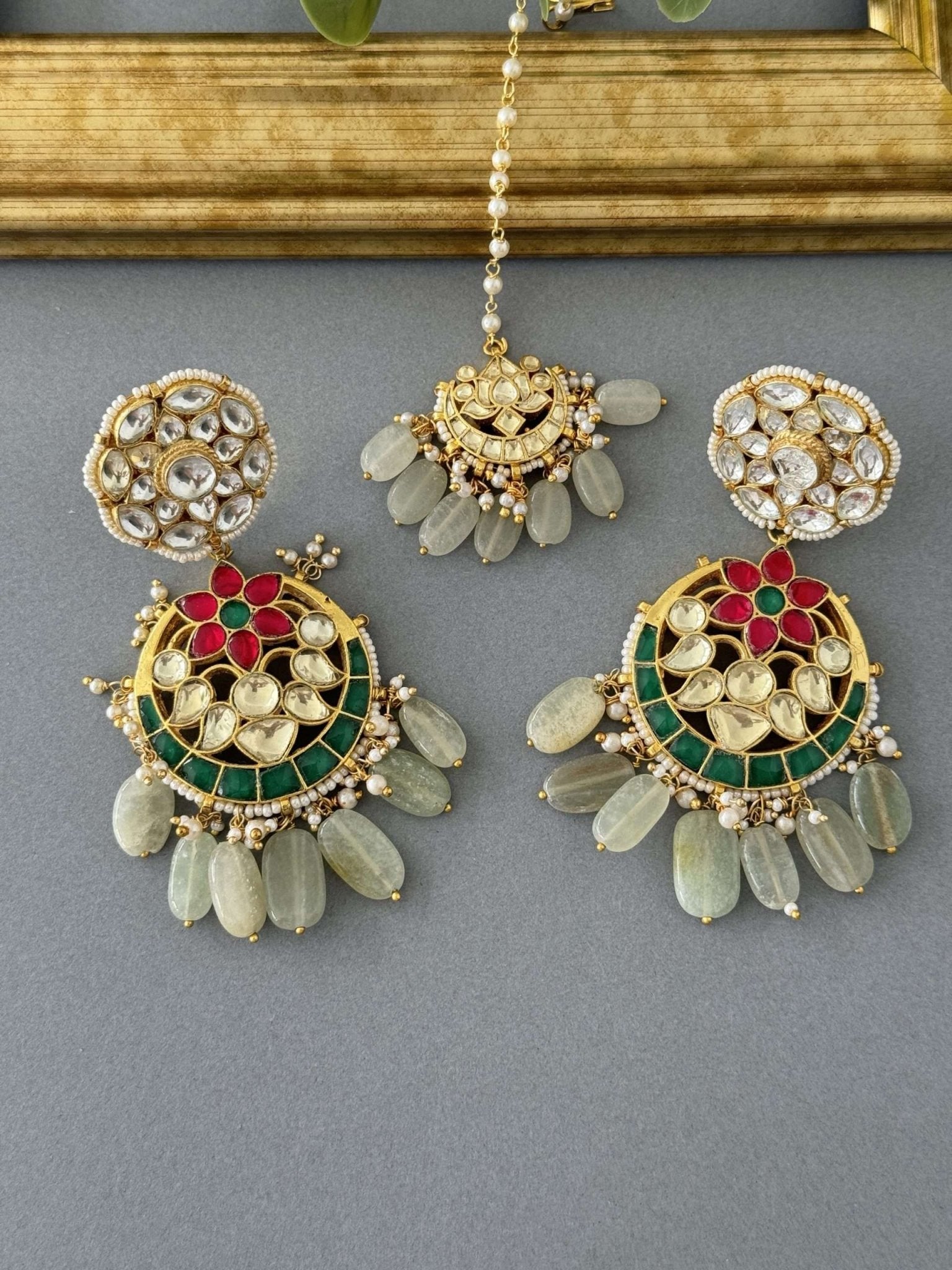 Kundan Tikka Set - nk collection