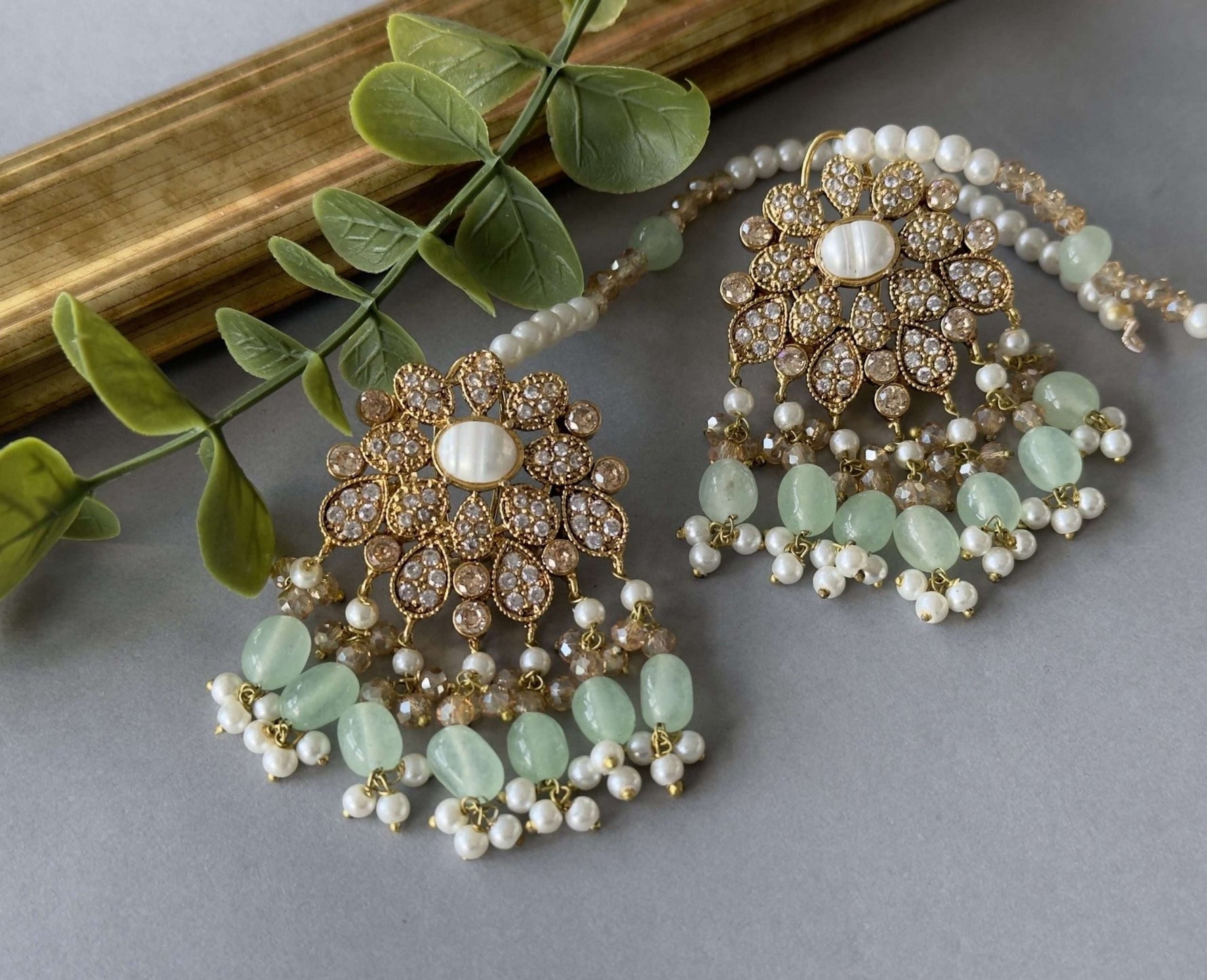 Leyla Mint Tops - nk collection