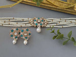 Mia Choker Set – Feroza Pearl - nk collection
