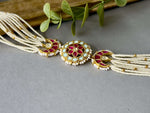 Mint Ruby Sheesh Patti Headband - nk collection