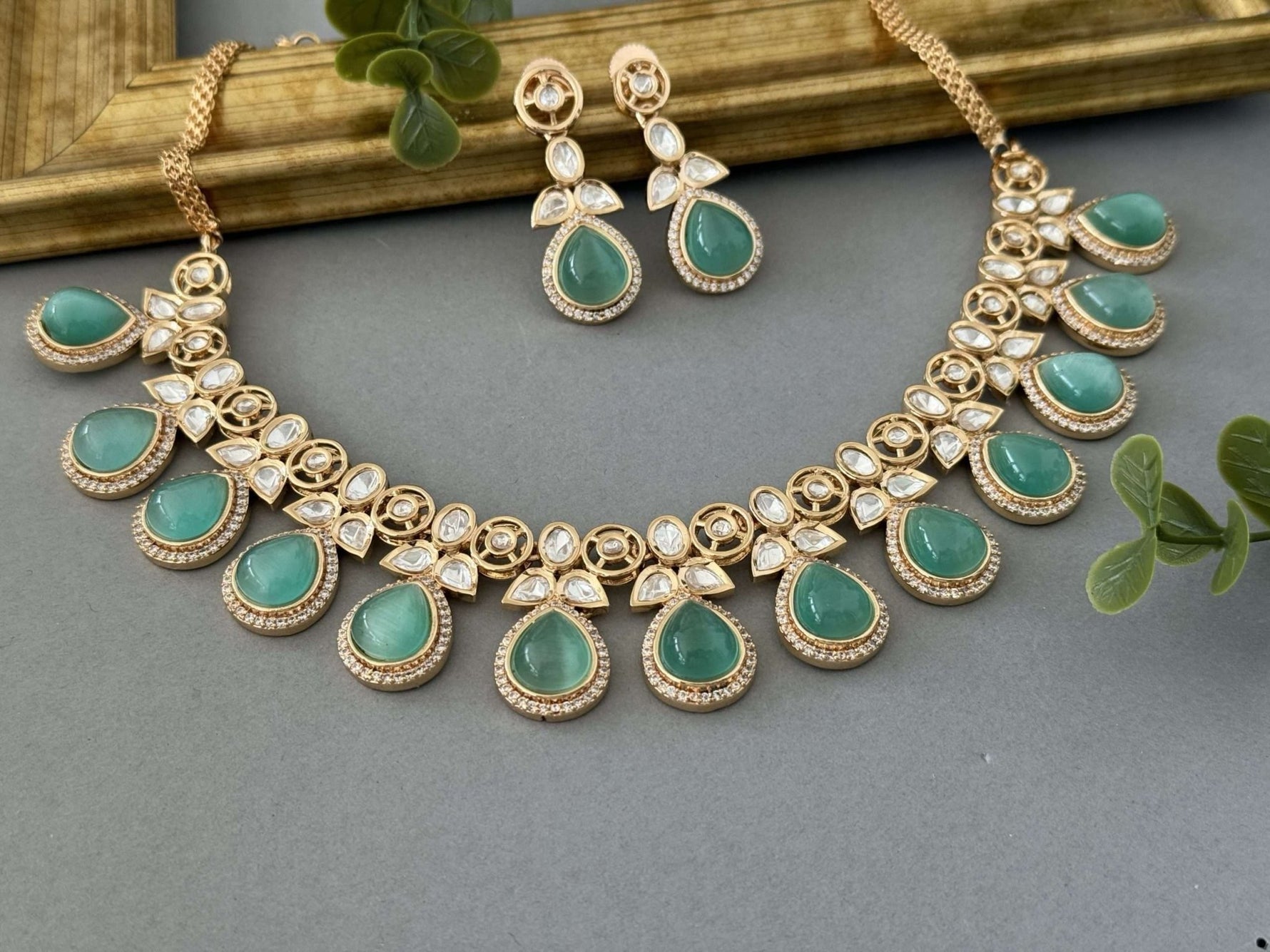 Mona TearDrop – Mint - nk collection