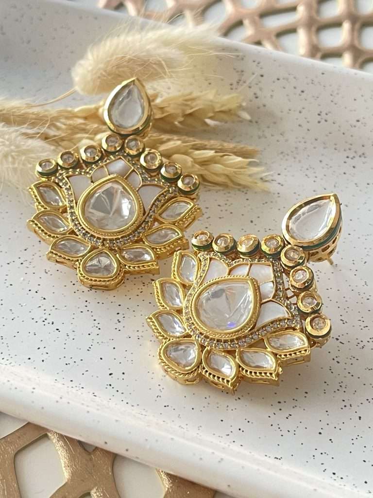 Mother Of Pearl Drop Earrings - nk collection