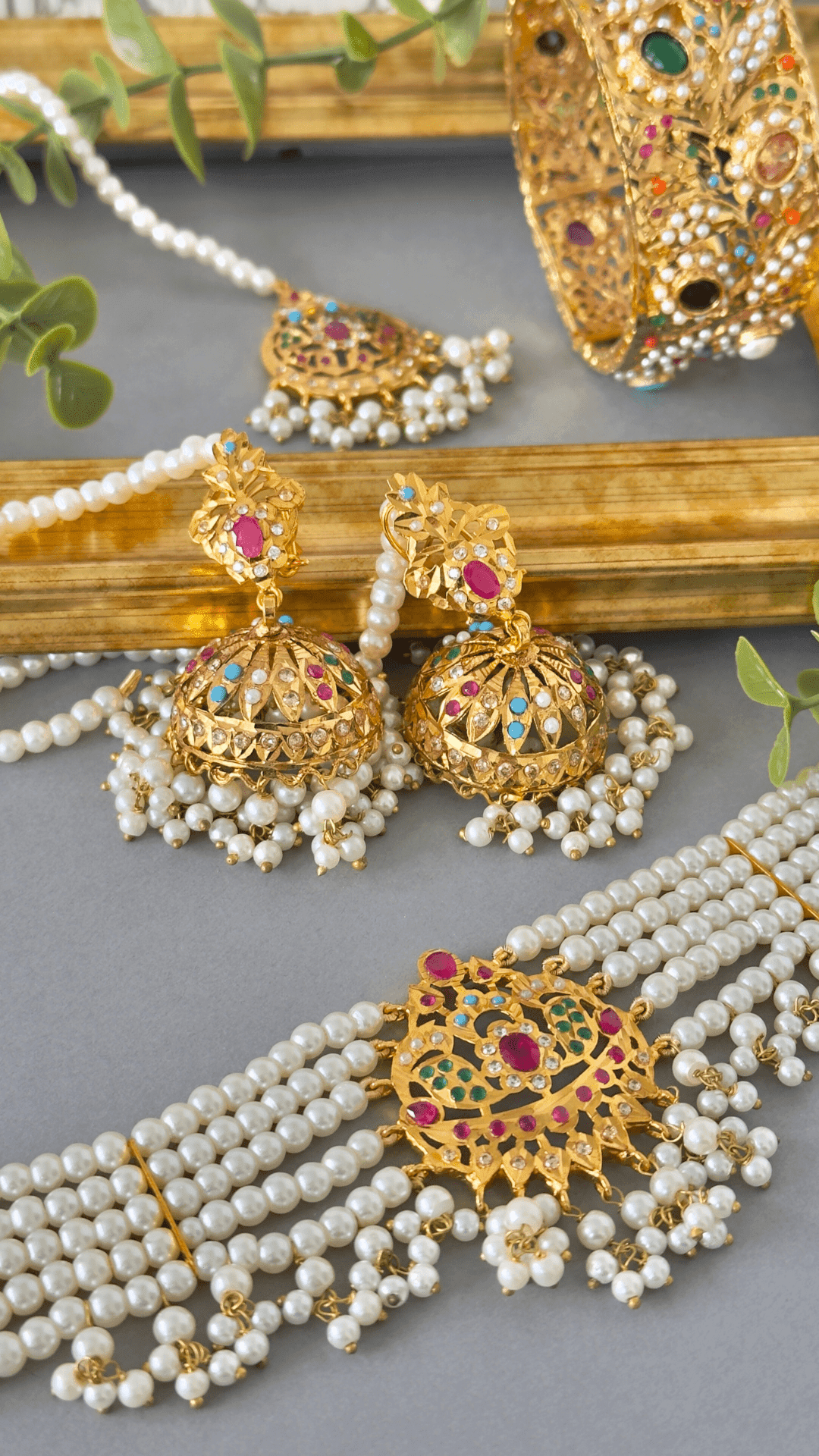 Nauratan Ari Choker Set - nk collection