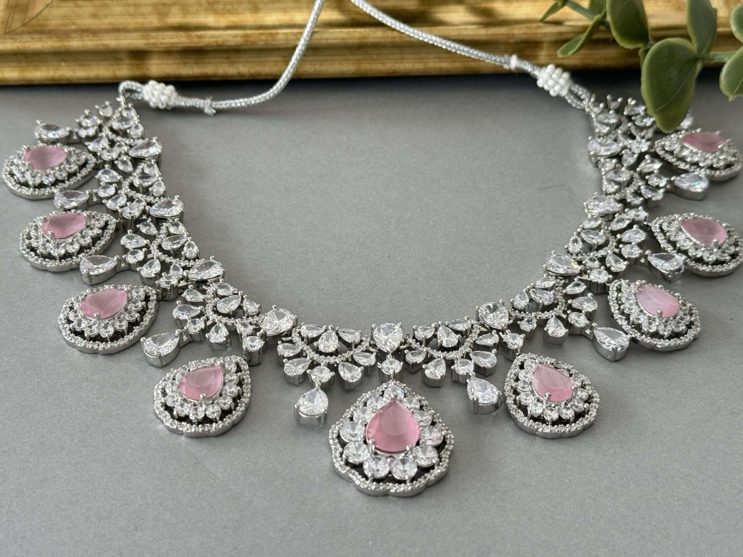 Neve Necklace Set – Blush - nk collection