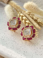 Pari Studs – Ruby - nk collection