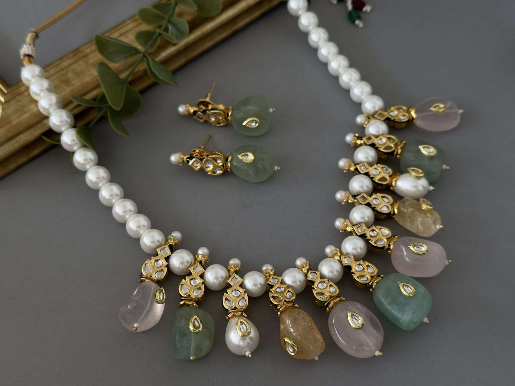 Pastel Drop Necklace - nk collection