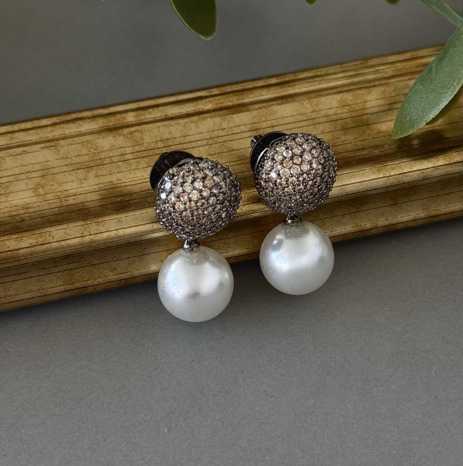 Pavé Drops – Champagne - nk collection