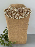 Pearl Collar Bridal Necklace - nk collection