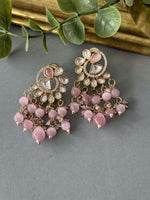 Pink Droplet Earrings - nk collection