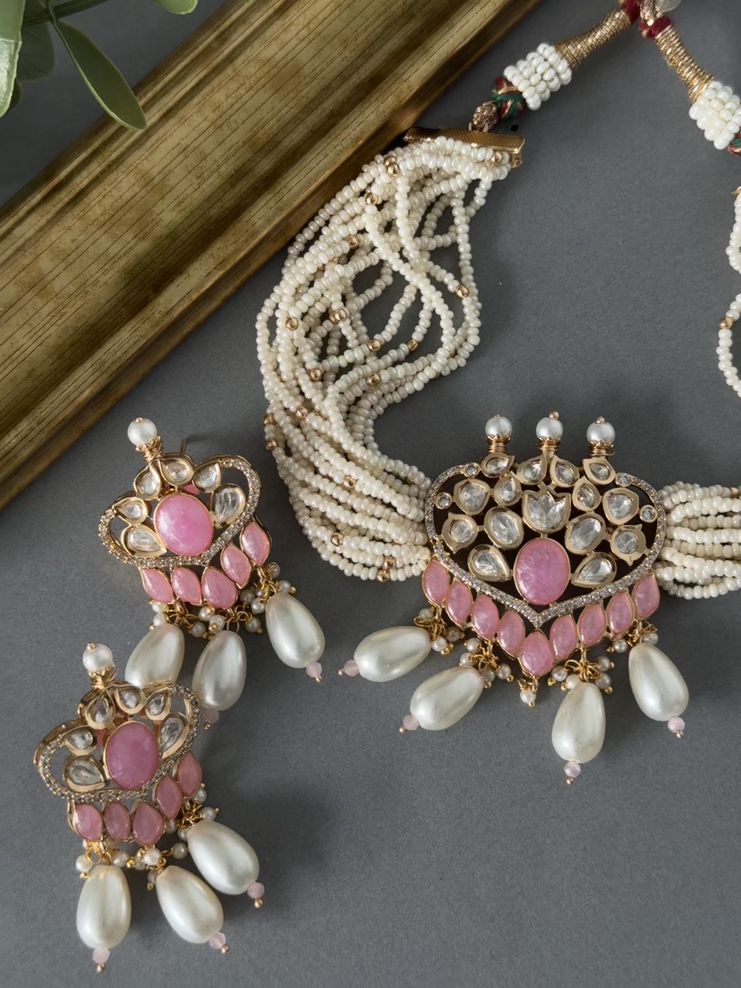 'Pretty In Pink' Choker Set