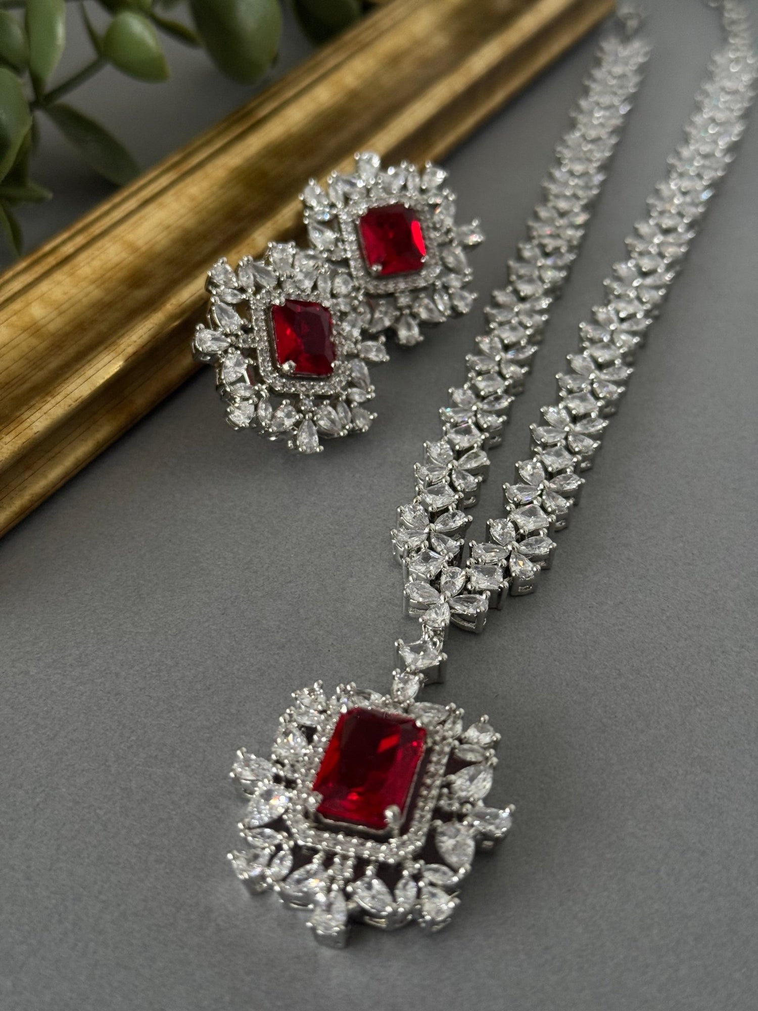 Red Drop Pendant - nk collection